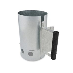 GrillPro 39470 Chimney Charcoal Starter, Silver