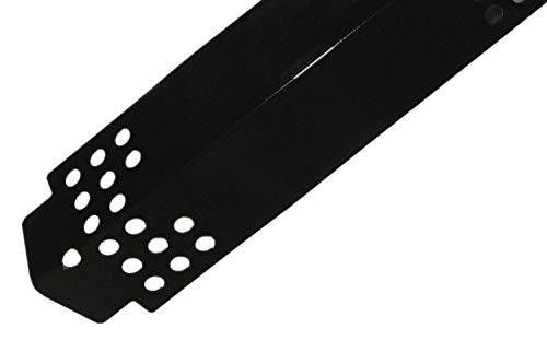 Votenli P9116A (3-Pack) Replacement Porcelain Steel Heat Plate, Heat Shield, Flavorizer Bar for Charbroil 463722313, 463722314, 463742111 (14 7/8)