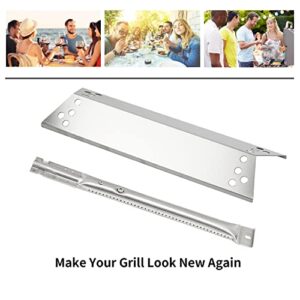 Gas Grill Repair Parts for Charbroil 463411512 463411712 463411911 Kenmore 122.16134 122.16134110 Nexgrill 720-0719BL 720-0773 720-0783 Tera Gear 1010007A, Grill Burners and Heat Plates Replacement