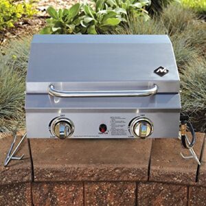 member’s mark gr4039-014943 portable stainless steel 2-burner gas grill