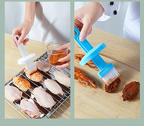 Goldaylight Silicone Basting Pastry Brush for Baking Cooking Bbq Grill Spread Oil Butter Sauce, Orange