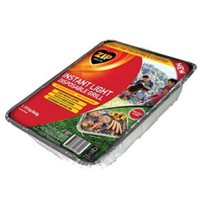 zip instant light disposable grill