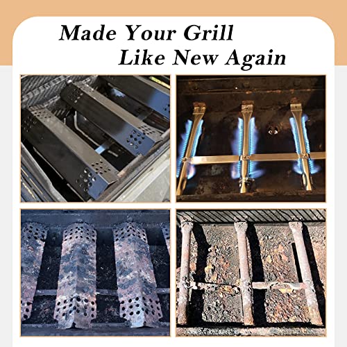 Grill Replacement Parts for Charbroil Gas2Coal 463340516 463370516 463370519 463278419 463336818 463278418 G421-0500-W1 G466-2500-W1 Burner G553-0002-W1A Heat Tent G432-0078-W1 Carry Over Tube