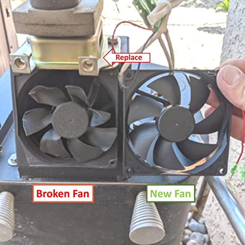 12V Combustion Fan Replacement Parts for Green Mountain Davy Crockett and Trek Wood Pellet Grill