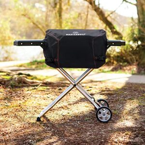 Masterbuilt MB20080522 Portable Charcoal Grill Cover, Black