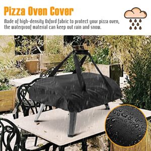 Kingling Pizza Oven Cover for Ooni Fyra 12 Pizza Ovens, Outdoor Portable Carry Pizza Grill Cover for Ooni 12 Pizza Oven Accessories