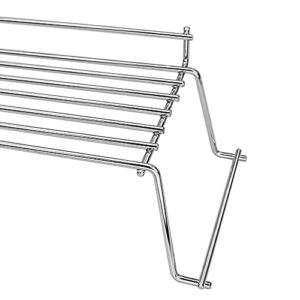 QuliMetal Stainless Steel Warming Rack for Weber Genesis 300 Series(2007-2016), Genesis E310, E320, E330, S310, S320, S330, Replacement for Weber 65054, 81323, 62749