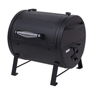 American Gourmet Portable Charcoal Barrel Grill