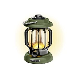 pinsai led camping lantern,rechargeable retro metal camp light,battery powered hanging vintage lamp ,portable waterpoor outdoor tent bulb, emergency lighting for power failure,outages
