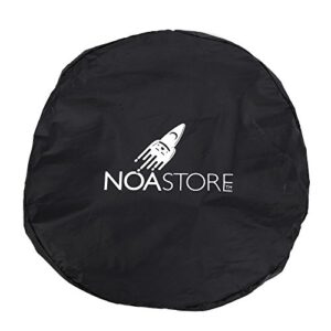 Noa Store BBQ Grill Cover | 18 Inches | 210D Gas Grill Covers Heavy Duty Waterproof Used AS Smoker Cover, Gas Stove Cover, Griddle Cover, Kettle Grill Cover and BBQ Cover