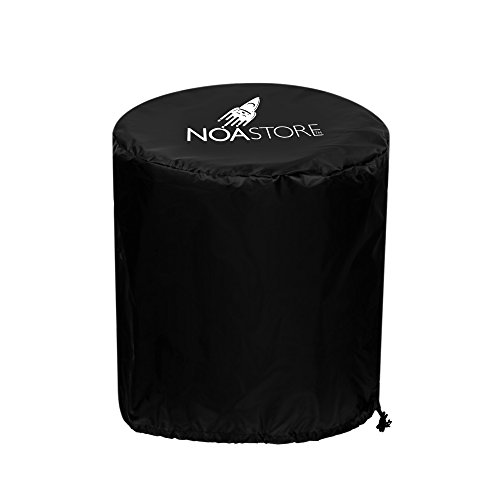 Noa Store BBQ Grill Cover | 18 Inches | 210D Gas Grill Covers Heavy Duty Waterproof Used AS Smoker Cover, Gas Stove Cover, Griddle Cover, Kettle Grill Cover and BBQ Cover