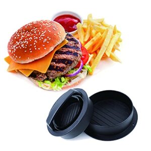 Hamburger Patty Maker, 3 in 1 Burger Press, Non-Stick Burger Press Patty Maker, Smash Burger Press, Slider Burger Beef Meat Mold for Cooking Stuffed Hamburger, Beef Burger, Sliders, BBQ Grilling