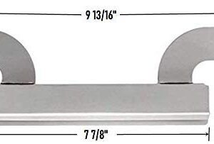 Grill Replacement Parts for Brinkman 810-4220-S, Stainless Steel Grill Pipe Burner, Heat Plate Tent Shield, Carryover Tube for Brinkmann 810-4220-S Grill, Brinkmann Grill Replacement Parts 810-4220-S