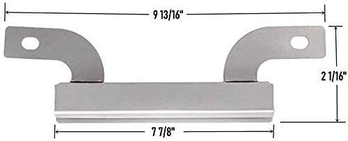 Grill Replacement Parts for Brinkman 810-4220-S, Stainless Steel Grill Pipe Burner, Heat Plate Tent Shield, Carryover Tube for Brinkmann 810-4220-S Grill, Brinkmann Grill Replacement Parts 810-4220-S