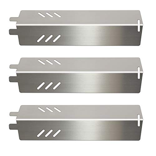 Gas Grill Heat Plates Stainless Steel BBQ Parts Replacement Backyard Grill Accessories BY14-101-001-01, BY13-101-001-11, BY16-101-002-05, GBC1429W-C, GBC1429W, Uniflame GBC1329W, GBC1403W, 3 Pack