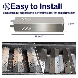 Gas Grill Heat Plates Stainless Steel BBQ Parts Replacement Backyard Grill Accessories BY14-101-001-01, BY13-101-001-11, BY16-101-002-05, GBC1429W-C, GBC1429W, Uniflame GBC1329W, GBC1403W, 3 Pack