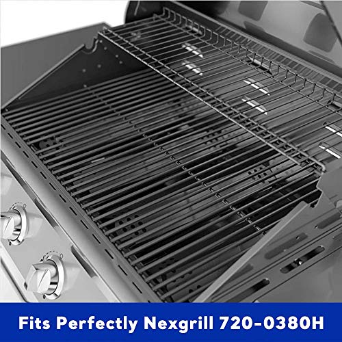 Uniflasy 25 3/5 Inch Grill Warming Rack for Nexgrill 720-0380H, Grill Upper Rack Grates for Nexgrill 4 Burner Grill Replacement Parts, Used on Upper Cooking Grate to Keep Warming for Food