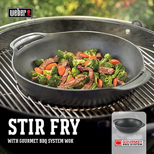 Weber Gourmet BBQ System Wok,Black