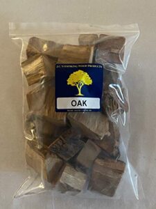 j.c.’s smoking wood chunks – gallon sized bag – oak