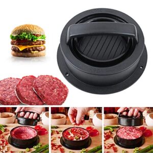 Hamburger Press, Hamburger Press Patty Maker, 3 in 1 Stuffed Burger Press Patty Maker, Patty Press for Stuffed Burgers, Sliders, Beef Burger, Non Stick Kitchen Barbecue Tool Grilling Accessories