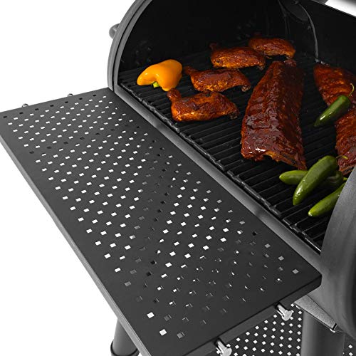 Broil King 955050 Smoke Offset 500 Offset Smoker and Grill, Black