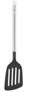 rösle basics line slotted turner spatula with 13.5 in. stainless steel handle