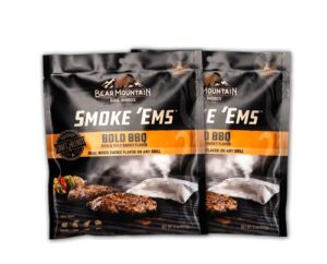 bear mountain bbq – bold bbq smoke ‘ems – 2-pack