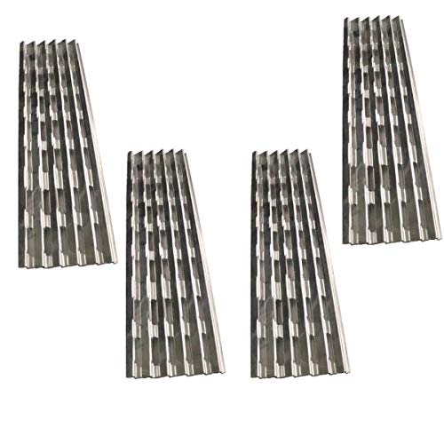 Votenli S9409A (4-Pack) 16GA Stainless Steel Heat Plate Replacement for Viking VGIQ300-2RT, VGIQ410-3RT, VGIQ412-2RT, VGIQ530-4RT, VGIQ532-3RT