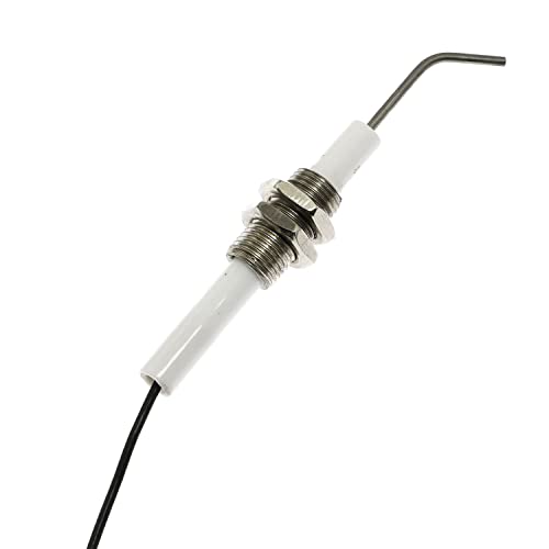 Maxmoral Universal Ceramic Electrode Ignition Spark Plug Wire, Ignitor Wire and Ceramic Electrode Assembly, Gas Burner Ceramic Spark Plug Ignition Electrode Replacement, Electronic Device