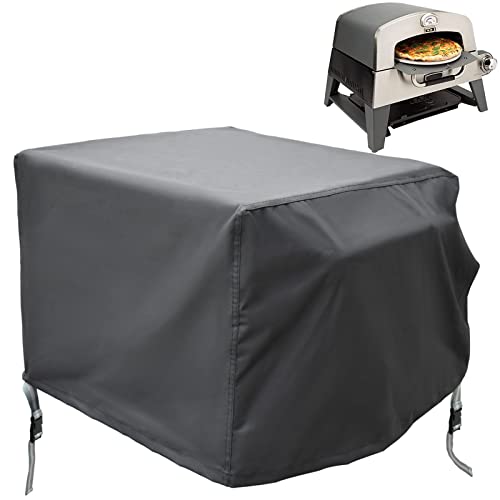 Grill Cover for Cuisinart CGG-403 3-in-1 Portable Pizza Oven - CGC-103 3-in-1 Pizza Oven Grill Cover - Heavy Duty Waterproof 600D Oxford Fabric