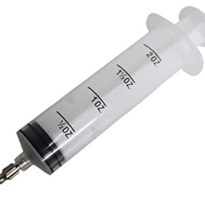 Mirro Flavor Injector Syringe, 2 Oz, White