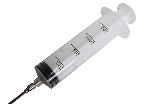 Mirro Flavor Injector Syringe, 2 Oz, White