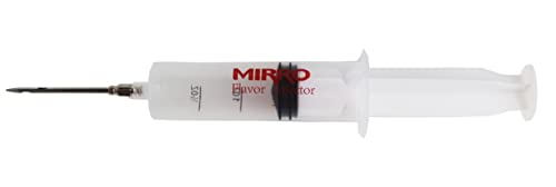 Mirro Flavor Injector Syringe, 2 Oz, White