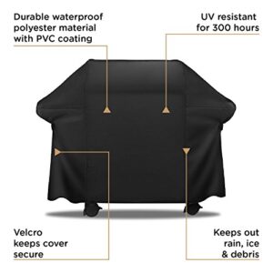 AnyWeather Outdoor Waterproof, BBQ, Smoker, Gas and Charcoal Heavy Duty Grill Covers AWPC09 Black