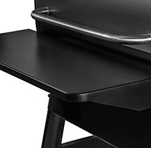Traeger Grills Pro Series 575 Wood Pellet Grill and Smoker, Black & Pellet Grills BAC362 Folding Shelf, 25” L x 12 W, Black