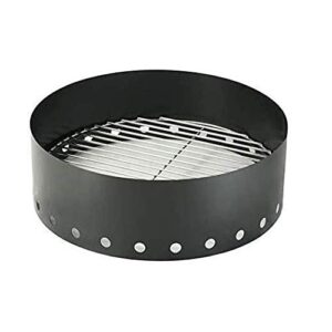 n/a DIY BBQ Grill Round Charcoal Stove Outdoor Bacon Portable Barbecue Grills, Has Excellent Heat Dissipation, Prevents Rust