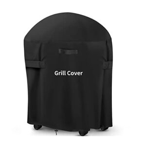 bbq cover outdoor dust waterproof weber heavy duty grill cover rain protective outdoor barbecue cover round (30’x35′)