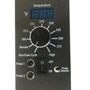 Bbqzone Digital Pro Controller Thermostat Kit for Traeger Pellet Wood Pellet Grills with Meat Probes