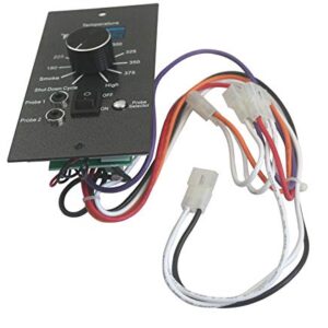 Bbqzone Digital Pro Controller Thermostat Kit for Traeger Pellet Wood Pellet Grills with Meat Probes