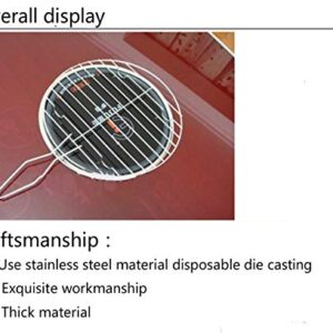 n/a Household Simple Barbecue Stainless Steel Grilled Net Pot Rack Barbecue Tools Korean Style Electric Oven Smokeless Healthy Grill