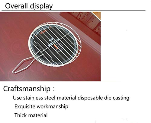 n/a Household Simple Barbecue Stainless Steel Grilled Net Pot Rack Barbecue Tools Korean Style Electric Oven Smokeless Healthy Grill