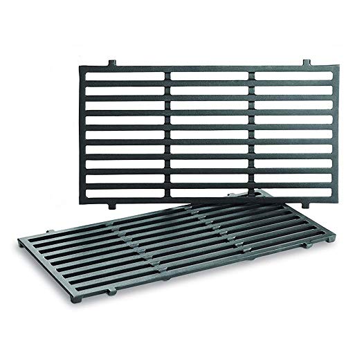 Uniflasy 69785 18 Inch Grill Burner 7635 15.3 Inch Flavorizer Bars 69866 18 Inch Grill Warming Rack 7637 17.5 Inch Grill Cooking Grates for Weber