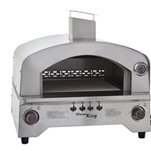 Flame King Propane Gas Pizza & Food Outdoor Oven for Camping, Backyard, Tailgating