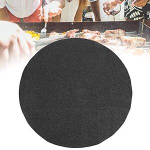 Grill Mat,BBQ Grill Mat,36inch Round Shape Barbecue Mat,Oil Resistant BBQ Floor Protective Mat,for Home Party Use for Under BBQ, Absorbent Oil Pad Protector, Grill Mat,BBQ Grill Mat,36inch Round