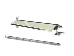 replace parts stainless steel heat plate(10-965) and burner w/screw(10-957) replacements for magma a10-803, a10-918l, a10-918ls, a10-1218l and a10-1218ls grills