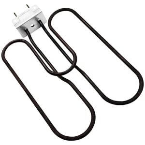 sienson bbq grill heating element replacement part for weber 80342, 80343, 65620, q140, q1400 grills,electric smoker and grill heating element,120 volts 1500 watts heating element replacement part