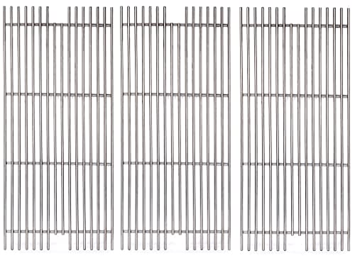 Votenli S5491A (3-Pack) 23 1/4" Stainless Steel Cooking Grid Grates for Viking VGBQ 30" T Series, Viking VGBQ 41" T Series, Viking VGBQ 53" T Series,VGBQ300T,VGBQ0302T, VGBQ3002RT, VGBQ4103RT