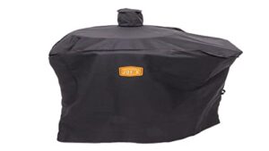 oklahoma joe’s 8788124p04 bronco drum smoker cover, black