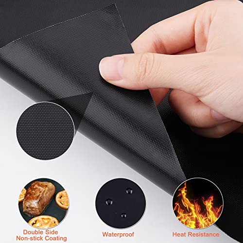 Magnetic Ultra-Bright Barbecue Grill Light and BBQ Grill Mat Set of 3