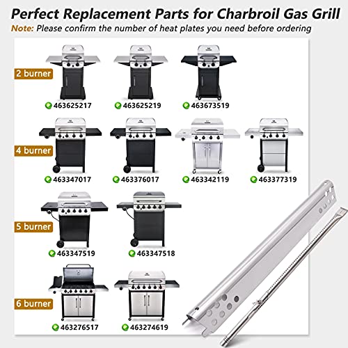 Criditpid Grill Replacement Parts Compatible for charbroil 463347519 463275517 463347518 463347017 463373319 463342119 463625219 463625217 Charbroil 5 Burner 463347519 Grill Parts